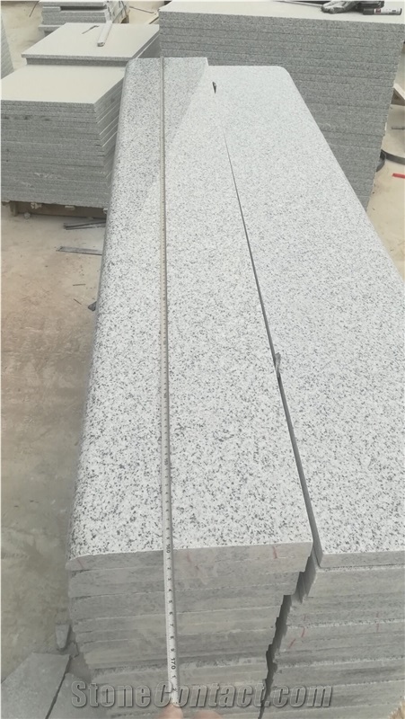 G603 Light Grey Granite, Steps & Risers, Sesame Grey Granite