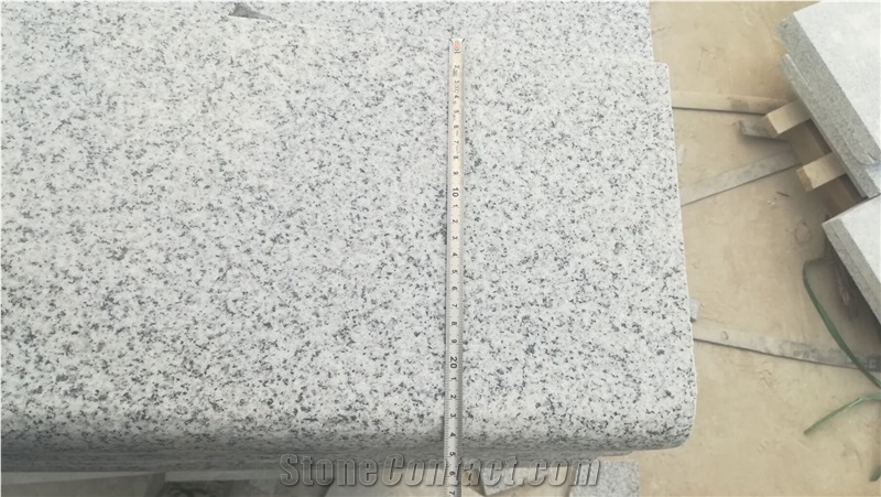 G603 Light Grey Granite, Steps & Risers, Sesame Grey Granite