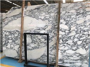 Arabescato White Marble Slabs and Tiles