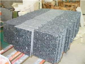 Blue Pearl Natural Granite Stone for Wall Decoration