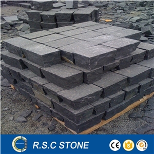 Cheap Chinese Black Basalt Paving Stone for Outdoor Decoration