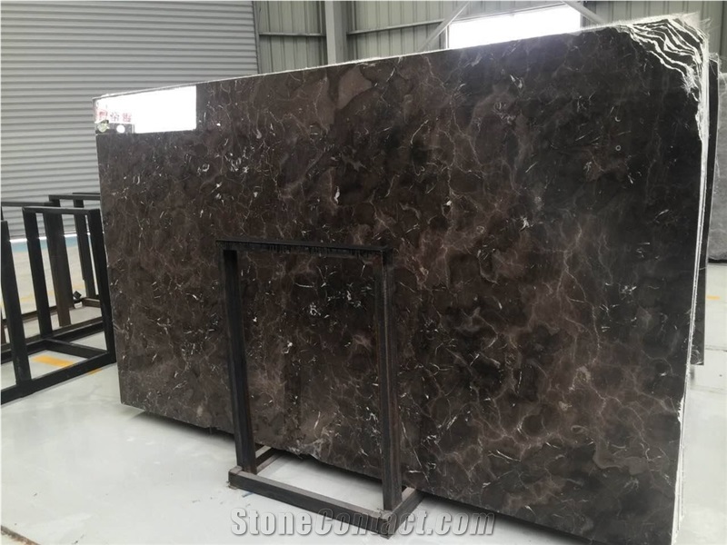China Dark Emperador Marble Slabs and Tiles