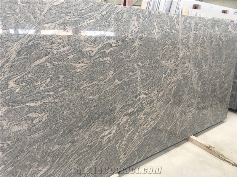 Chinese Polished Juparana Granite Stone for Flooring Slabs & Tiles, China Grey Granite