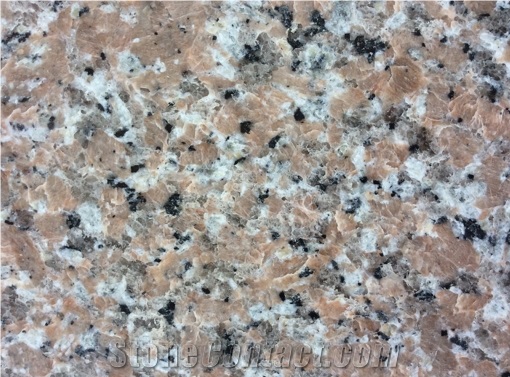 Chinese Polished Rosy Pink Granite Stone Tiles