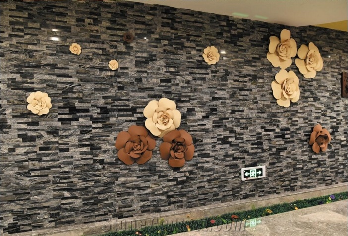 Cultured Stone Slate Split Surface for Wall Cladding