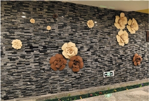 Cultured Stone Slate Split Surface for Wall Cladding