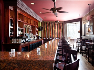 High-End Quartz Stone Bar Countertop Aberdeen Stone