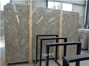 Polished Bosy Grey Marble Slabs for Interior Decoration