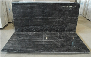 Argos Black Veiny Marble Slabs, Argos Black Veiny Tiles