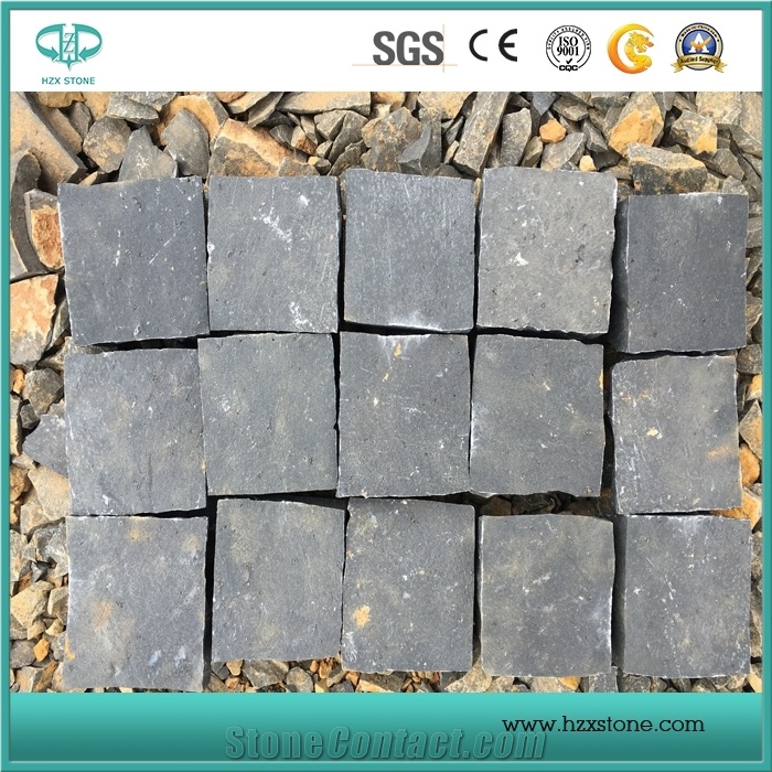 China Zhangpu Black Granite for Cube/Pavers