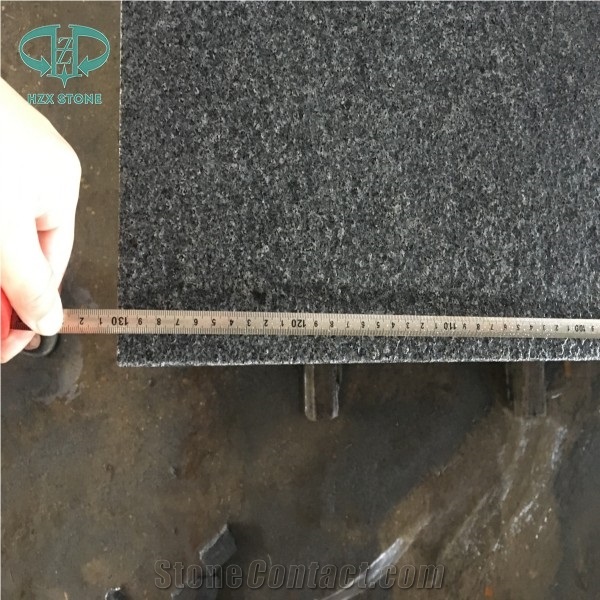 G654 Granite Nero Impala Cut to Size Project Use Outdoor Decoration，Granite Tiles & Slabs