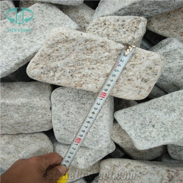 G682 Granite Sunset Gold Tumbled Surface Hot Selling Project Use