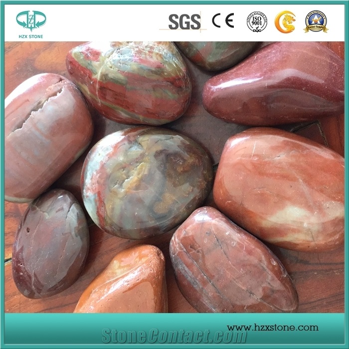 Polished Multicolor Pebble Stone, River Pebble