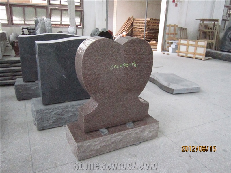 Custom Design Stone Marble Monuments White Marble Angel Monuments