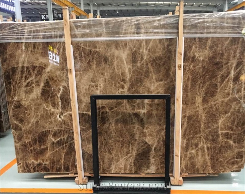 Chinese New Luxury Translucent Brown Onyx Polished Slab Low Price