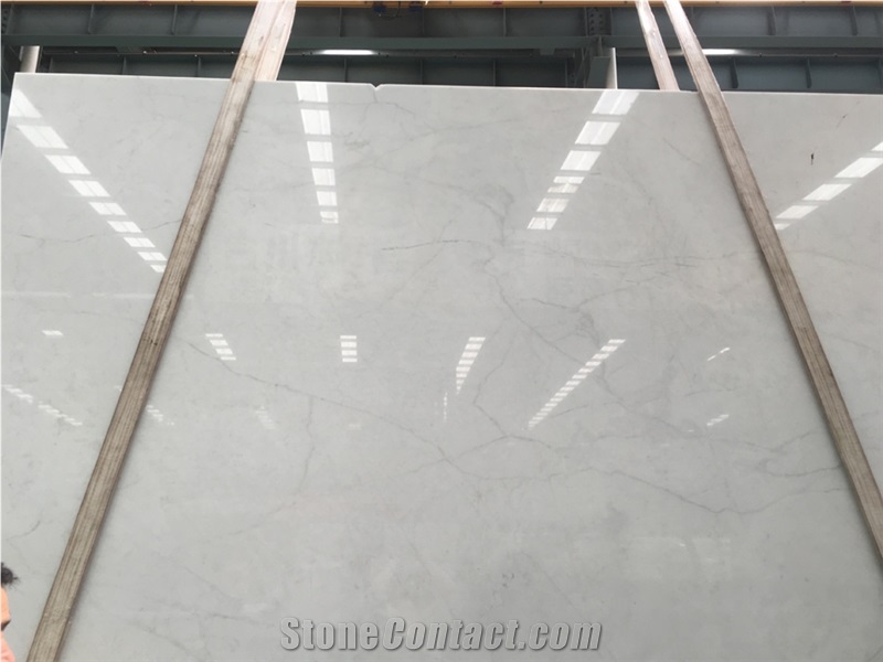 Chinese Pure White Marble Slab&Tile Cut to Size for Kitchen Countertops