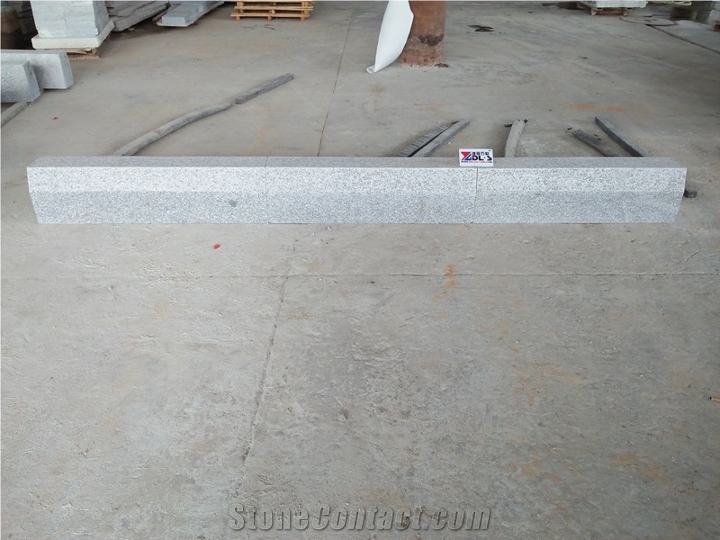 Flamed Commercial Quality China Grey Granite Kerbstones Curbstone