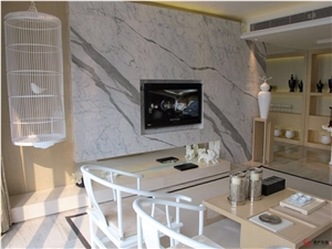 Arabescatocorchia Marble Hotel White Slab Tile Interior Decoration