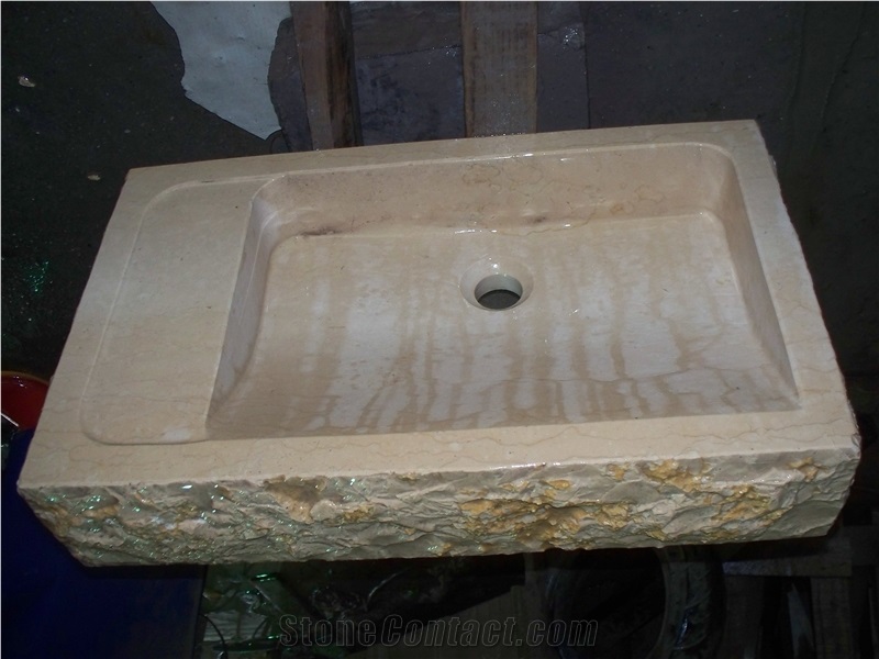 Carrara White Marble Wash Basin & Sink Bathroom Kitchen