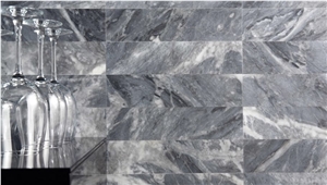 Italy Carrara Grey Marble Slab Tiles Floor Wall Covering Decoration