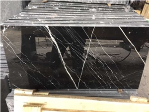 Nero Marquina Black Marble Floor Wall Slabs Tiles Polished