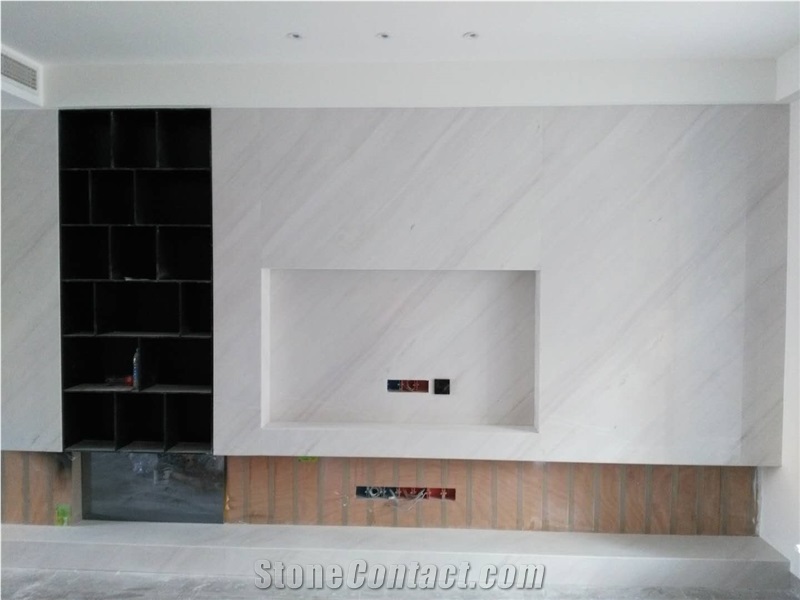 Bianco Sivec White Marble Slab for Walling China White Marble