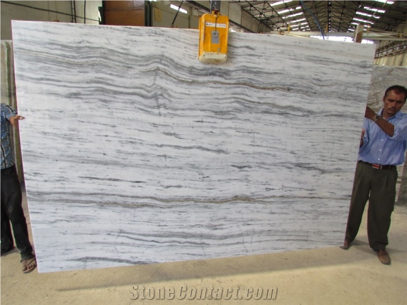 A White Marble Slabs