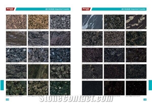 China New Granite Crown Brown Slabs&Tiles for Building Flooring & Wall