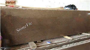 Gold/Yellow Granite,China Ted Red,Random slabs,Customized decorations.