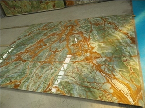 Green Onyx Thin Panels for Home Decorative Wall Interior Design