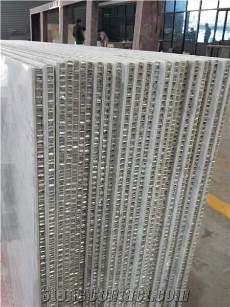 Marble Stone Composited with Aluminum Honeycomb Panel Big Size
