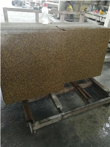 China Wulan Gold Granite Slab Tile