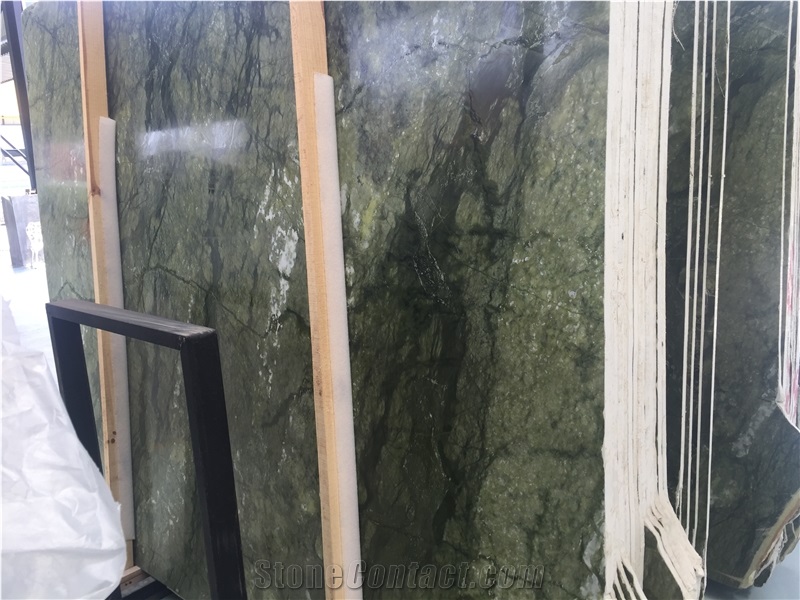 Verde Ming Marble,Ming Green Marble,China Green Slabs & Tiles