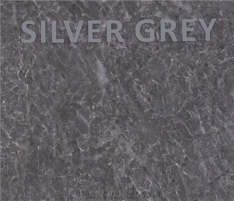 Silver Grey Marble