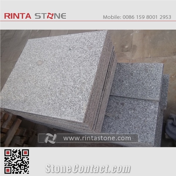 Laizhou White Granite Rushan Grey G375 Shandong Gray G341 Pearl Light