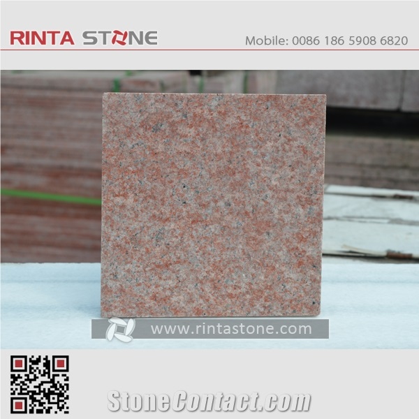 Yingjing Red Granite G5171 China Dark Natural Colour Stone ，Granite Tiles & Slabs
