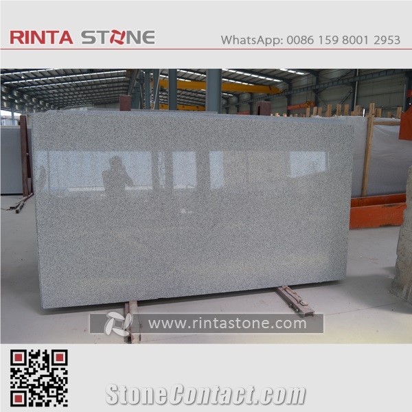 Zima White Granite Wuhan G603 Slabs Light Grey Gray New Hubei Crystal