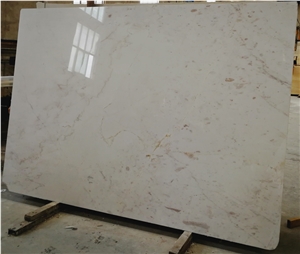 White Volakas Marble Slabs