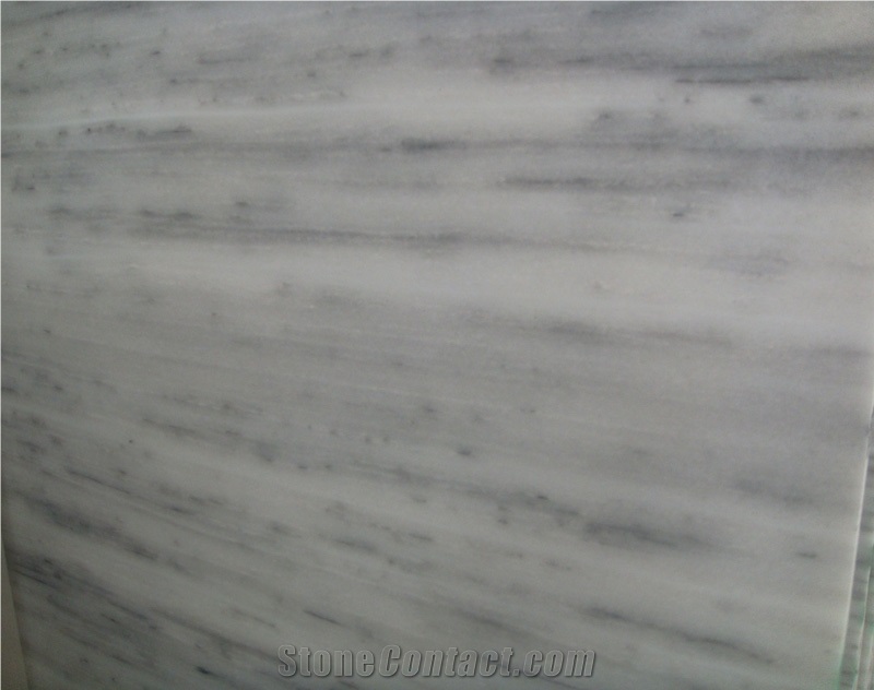 Elegant Kavala Semi Grey Vein Seamless Greece White Marble