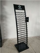 Quartz Stone Sample Tower Display Rack