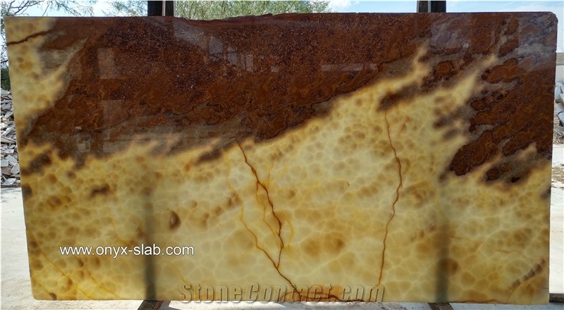 Red Onyx Slabs, Mexico Red Onyx