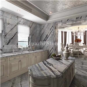 Blue Danube Marble/Chinese Marble/Polished/Cut to Size/Marble Slabs