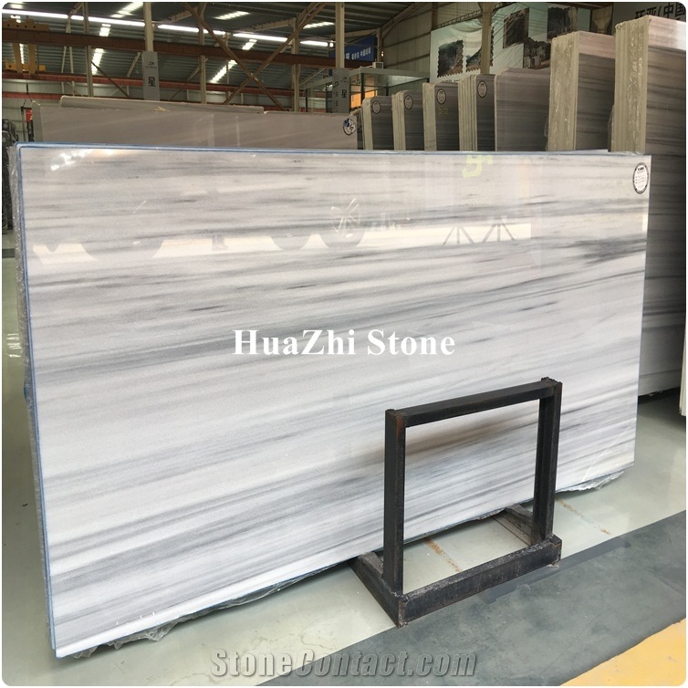 China Competitive Price Hot Sale Equator Star Sand Wooden White Stone Slabs & Tiles, China Equator White Marble Slabs & Tiles