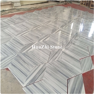China Competitive Price Hot Sale Equator Star Sand Wooden White Stone Slabs & Tiles, China Equator White Marble Slabs & Tiles