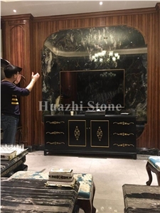 Chinese Natural Marble for Feature Wall Pattern,Bookmatch,Cover,Tv Set