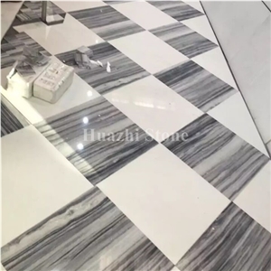 Ink Serpeggiante/Chinese Marble/White Marble/Hotel Projects/Flooring