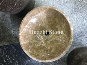 Marble Rectangle Sinks for Vanity Tops, Stone Round Basins, Oval Sinks