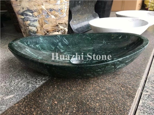 Marble Rectangle Sinks for Vanity Tops, Stone Round Basins, Oval Sinks