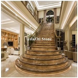 Marble Stair Treads and Risers Tile Stair Bullnose and Riser Threshold