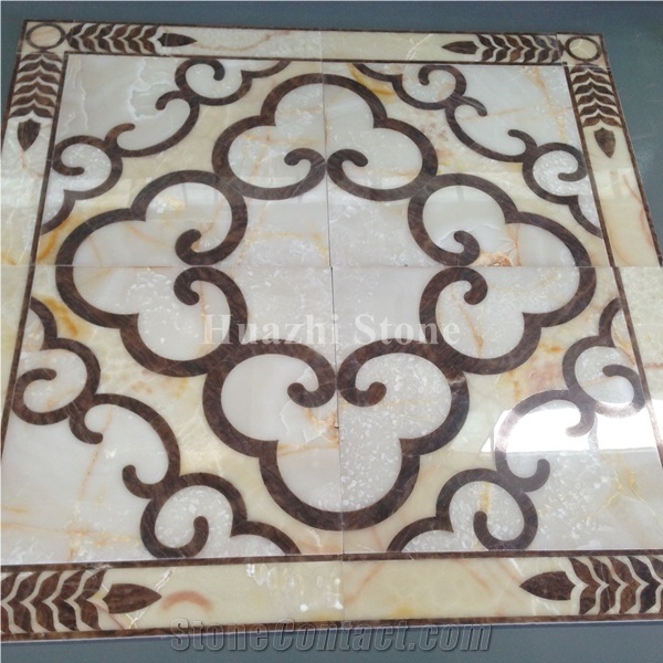 Marble Waterjet Medallions/Floor Projects/Marble Medallions